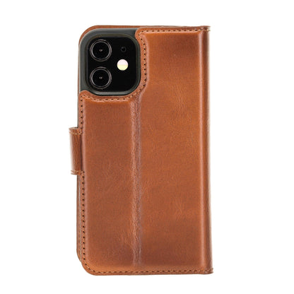 Apple iPhone 12 Series Detachable Leather Wallet Cases - MW