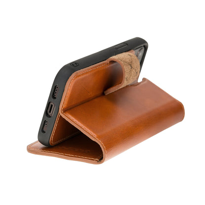 Apple iPhone 12 Series Detachable Leather Wallet Cases - MW