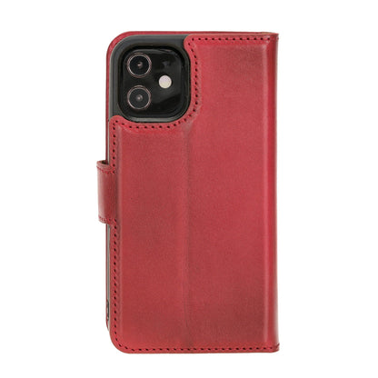 Apple iPhone 12 Series Detachable Leather Wallet Cases - MW