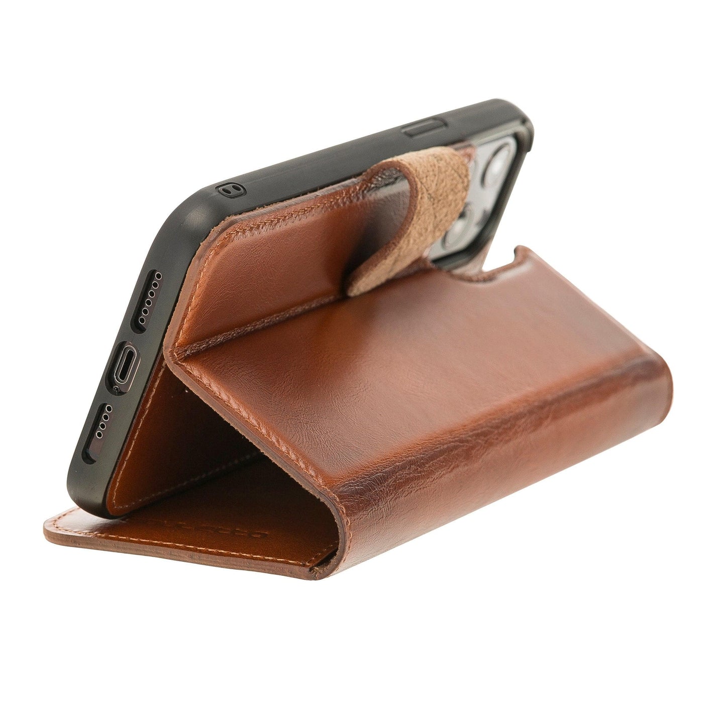 Apple iPhone 12 Series Detachable Leather Wallet Cases - MW