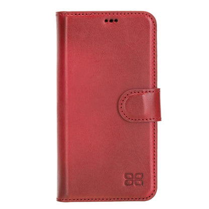 Apple iPhone 12 Series Detachable Leather Wallet Cases - MW