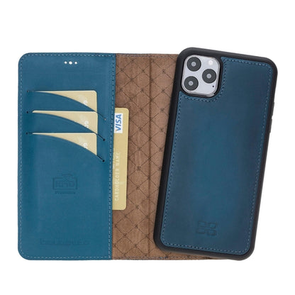 Apple iPhone 11 Series Detachable Leather Wallet Case - MW