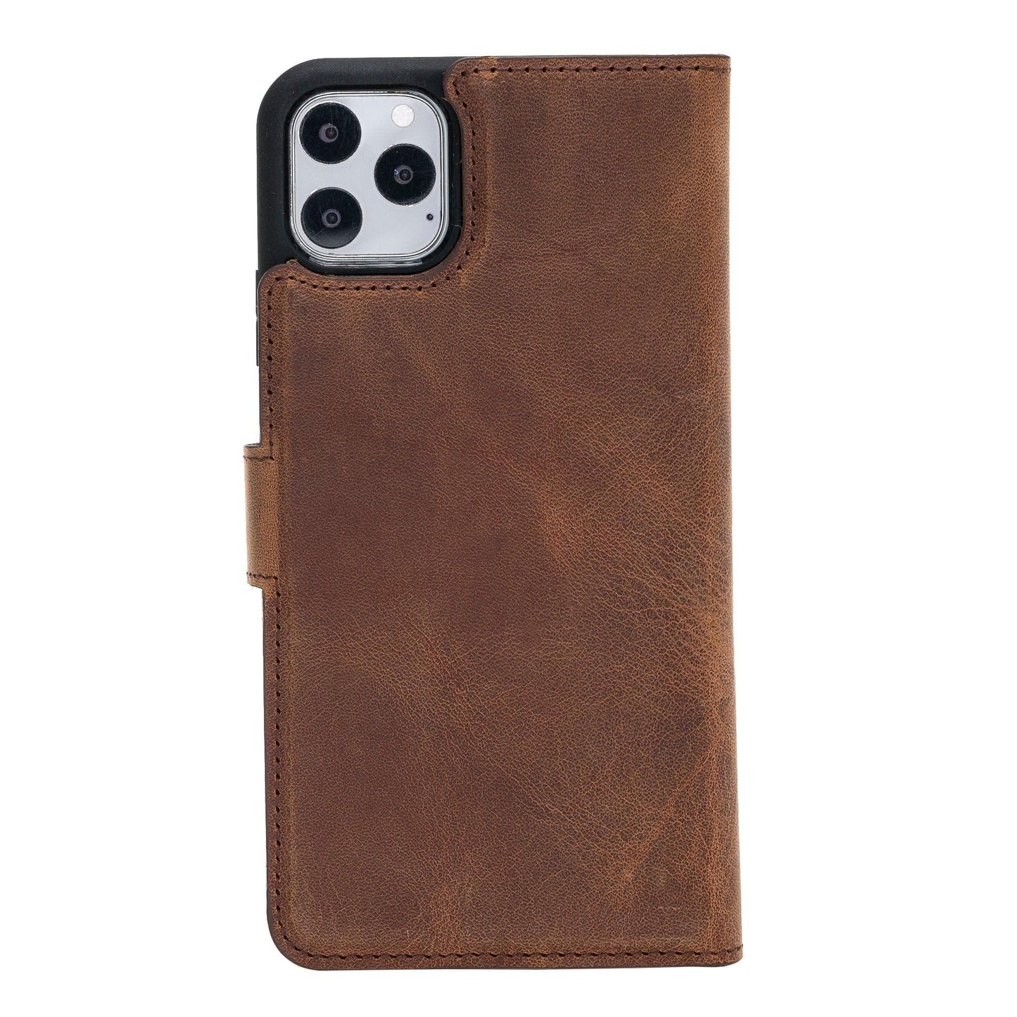 Apple iPhone 11 Series Detachable Leather Wallet Case - MW