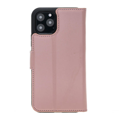 Apple iPhone 11 Series Detachable Leather Wallet Case - MW