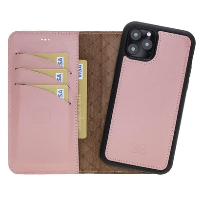 Apple iPhone 11 Series Detachable Leather Wallet Case - MW