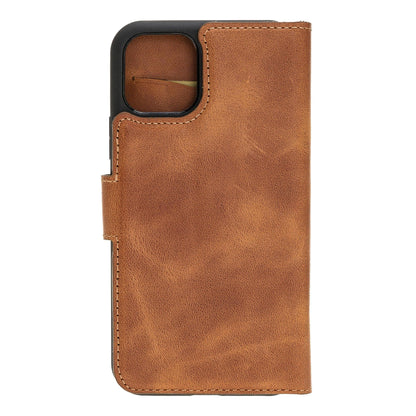 Apple iPhone 11 Series Detachable Leather Wallet Case - MW