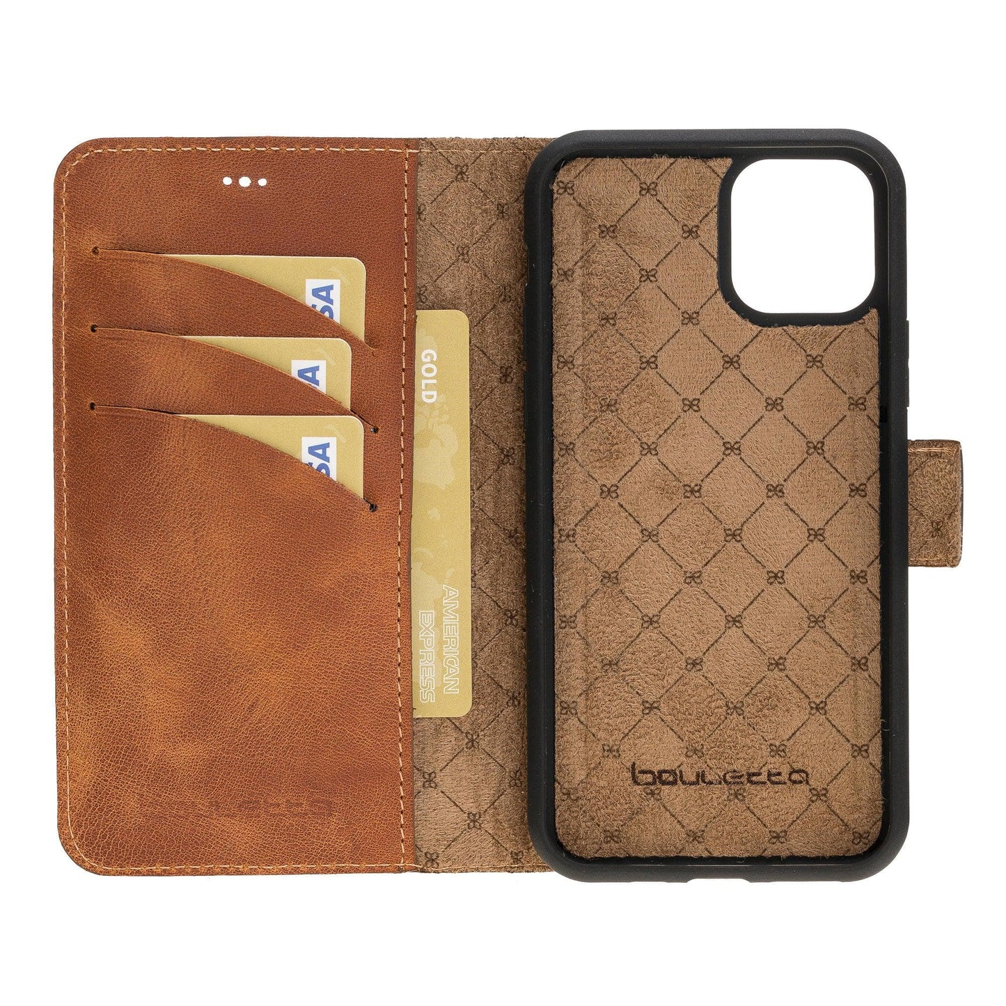 Apple iPhone 11 Series Detachable Leather Wallet Case - MW