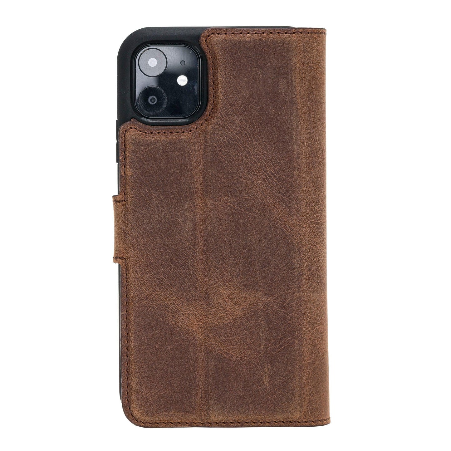 Apple iPhone 11 Series Detachable Leather Wallet Case - MW