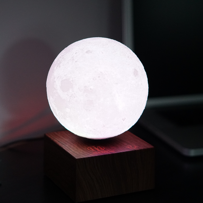 Levitating 6" Moon Lamp