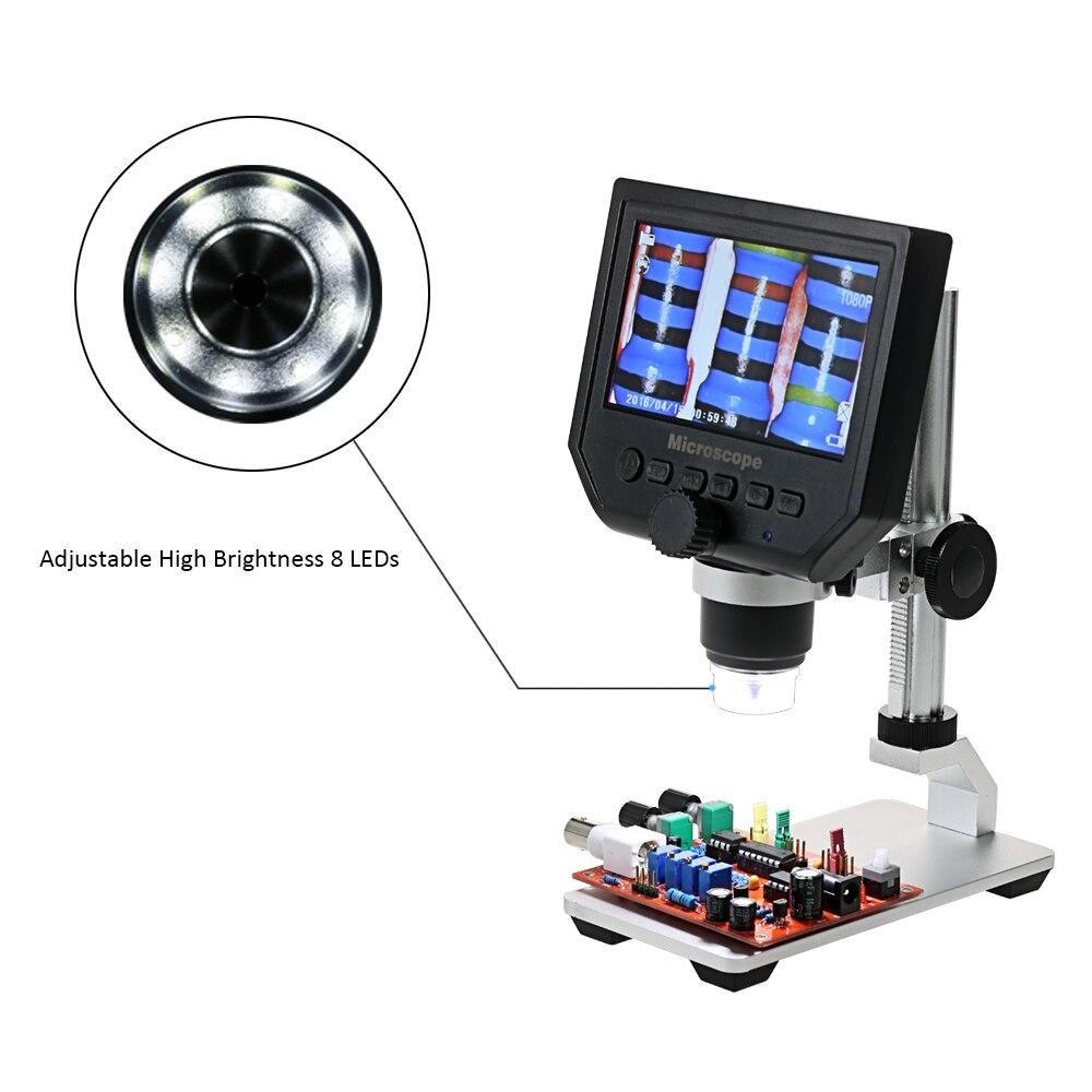 0-600X Digital Microscope LED Magnifier for Mobile Phone Maintenance