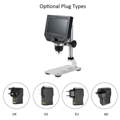 0-600X Digital Microscope LED Magnifier for Mobile Phone Maintenance