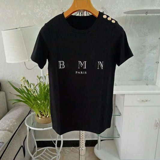 Fashion Mens Designer T Shirt High Quality Womens Letter Print Short