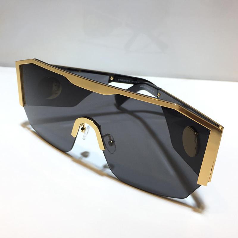 2220 New Top Men sunglasses fashion top metal half frame UV400