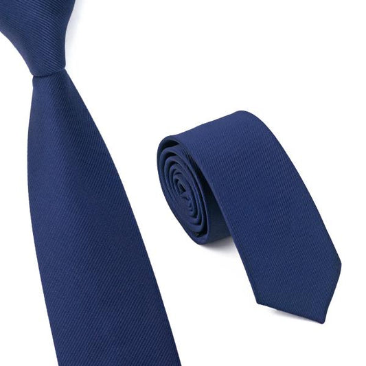 Mens Blue Necktie New Brand Fashion Casual Official Wedding Evening