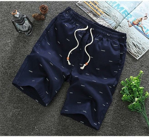 2020 Men's Shorts Casual Simple Short Pants Knee Length Teen Fashion