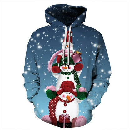 Winter Fashion Mens Casual Hoodies Loose Long Sleeved Clothes with