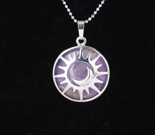 Sun Pendant Necklace - Cruish Home